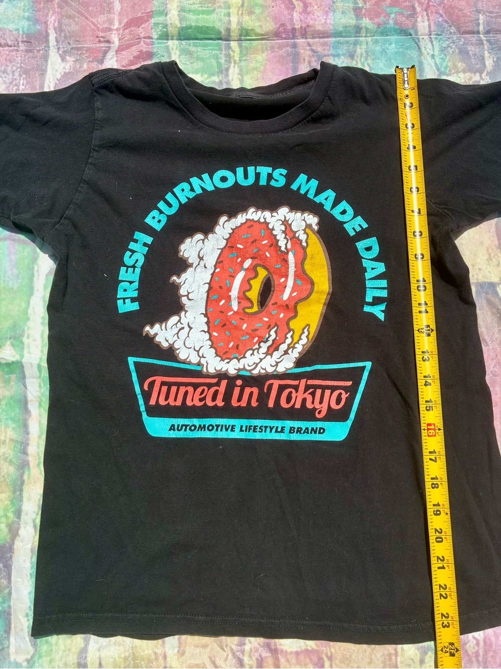 Vintage automotive car Racing Black Graphic Tee - Fresh Burnouts Made Daily